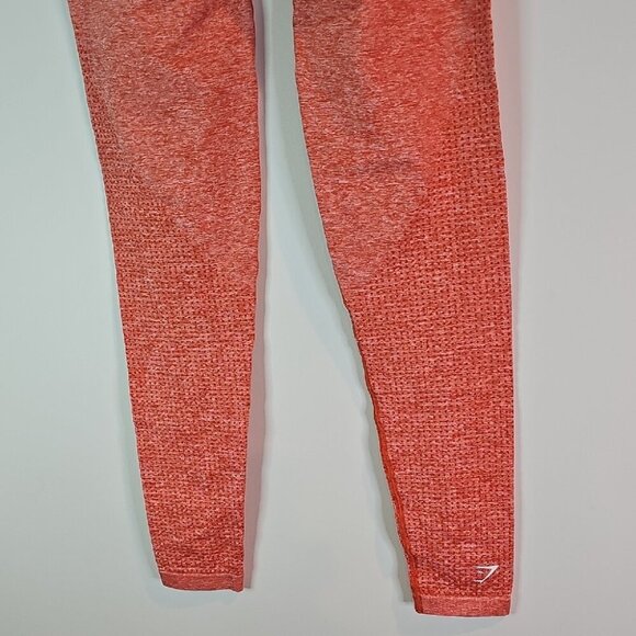 Gymashark Orange 23x26  High-Waisted Athletic Leggings - Picture 5 of 8